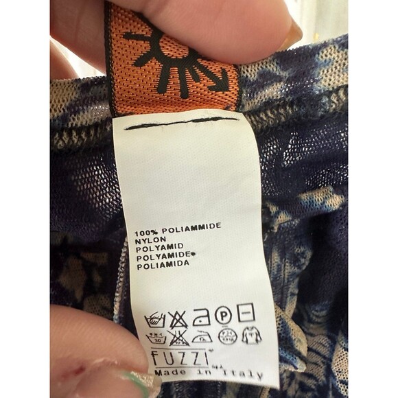 Jean Paul Gaultier Rare Y2K Vintage Sheer Mesh Abstract Drawstring Waist Dress S - Picture 8 of 8